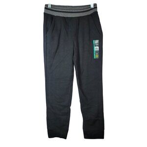 Athletic Works Boys Joggers Pants Black Large Pull On Pockets Sweatpants NWT